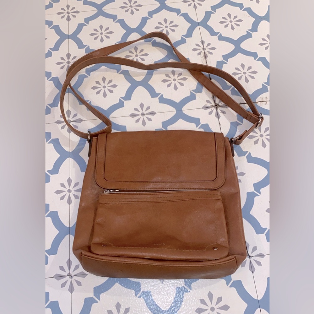 Relic by Fossil Women's Evie Flap Crossbody Handbag